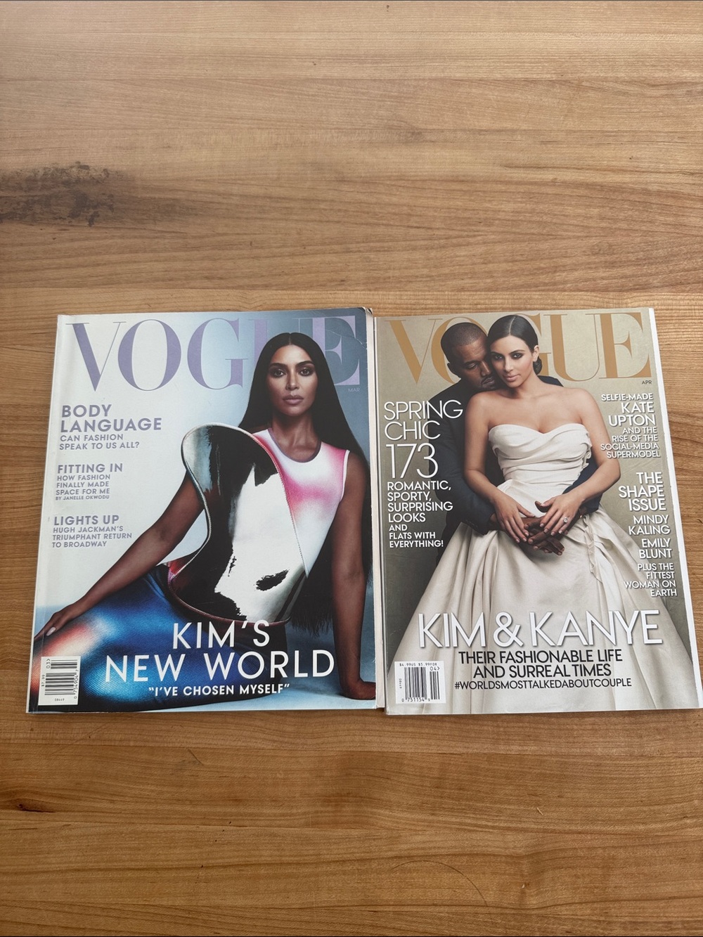 Vogue Magazines Featuring Kim Kardashian - Kanye
